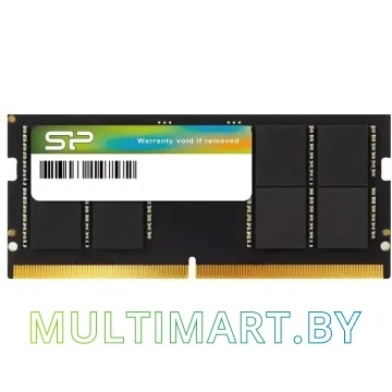 Оперативная память Silicon-Power 32GB DDR5 SODIMM PC5-41600 (SP032GBSVU520F02)
